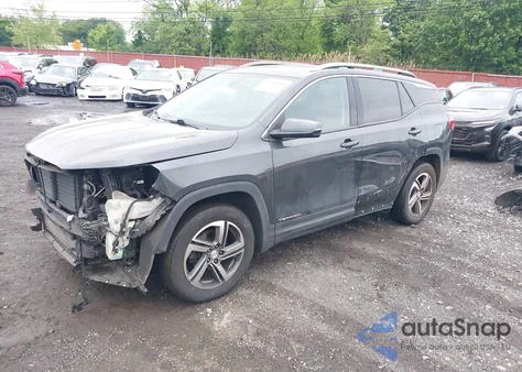 2018 GMC Terrain Slt из США, поврежденный, VIN 3GKALVEV3JL374902